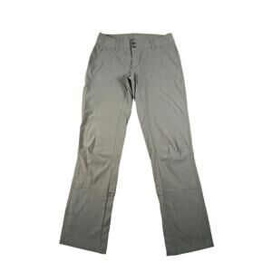 Columbia Omni-Shield Hiking Pants Women 4 Green Outdoor /Pantalon Rando Columbia